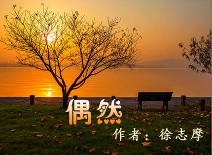 《偶然》/  徐志摩