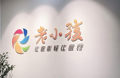 庆国庆迎20大老小孩科技助老志愿者加油