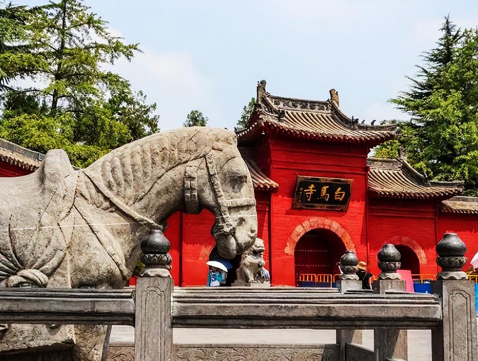 洛阳白马寺图片 全景图片