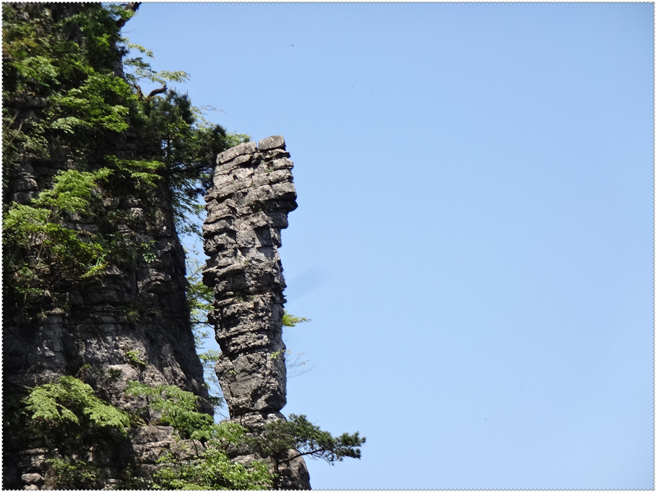 原創湖北遊湖北恩施大峽谷之一柱香景區