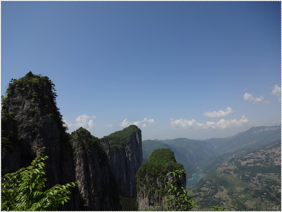 原創湖北遊湖北恩施大峽谷之一柱香景區